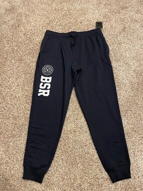 Project Rock Jogger Sweatpants with White BSR Logo